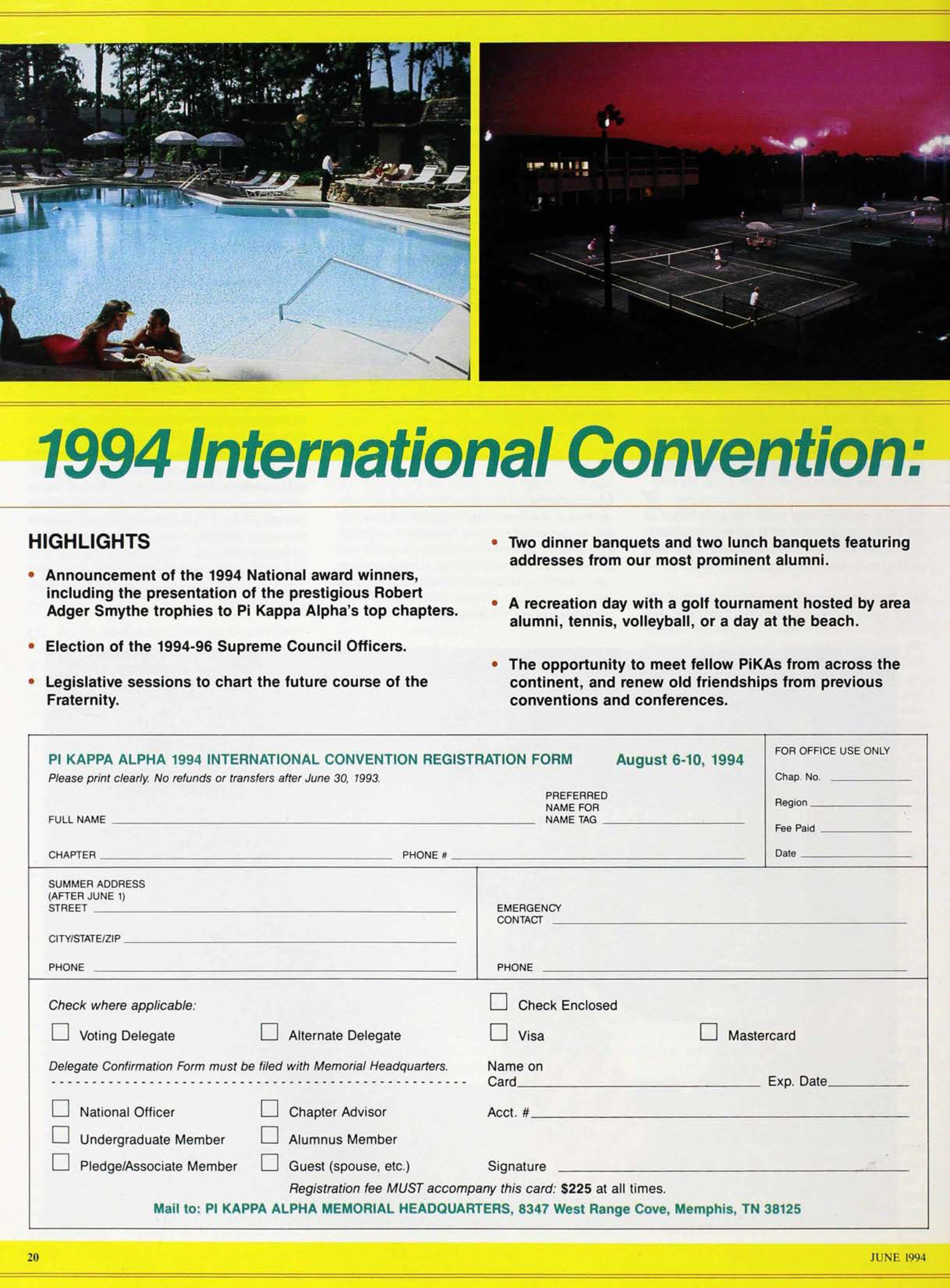 1994 International Convention